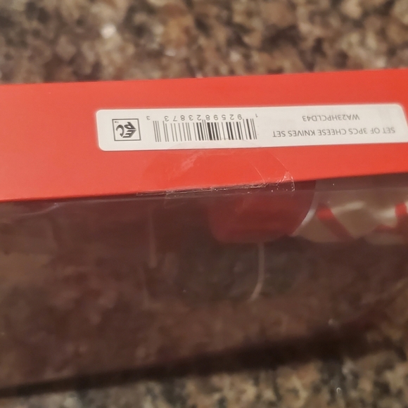 3 Piece Cheese Knife Set - Holiday Theme - Picture 2 of 3